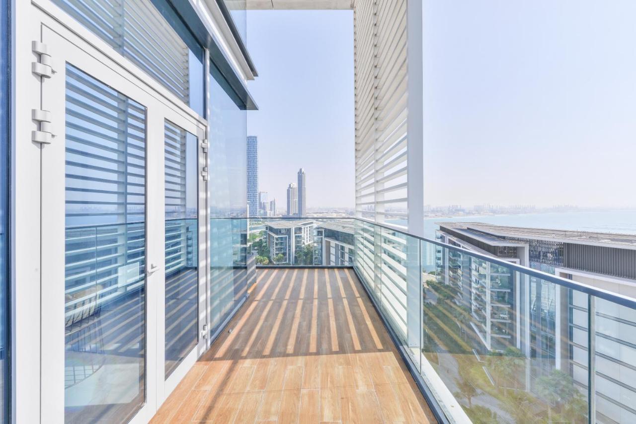 Luxe 3 Bedroom Oceanfront Apartment In The Heart Of Bluewaters Island Dubai Exterior foto